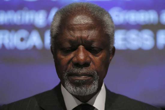 Morre Kofi Annan, ex-secretário geral da ONU