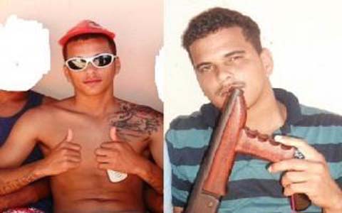 Polícia divulga foto de dois irmãos suspeitos de esquartejamento em Satuba