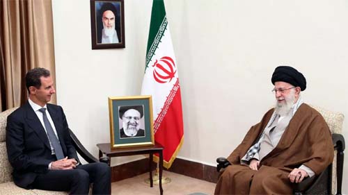 Líder supremo do Irão culpa os EUA e Israel pela queda de Bashar al-Assad