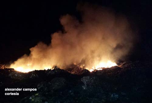 Incêndio que pode ter origem criminosa irrompe no ‘lixão’ em União dos Palmares na Fazenda Camaratuba - Veja Vídeo