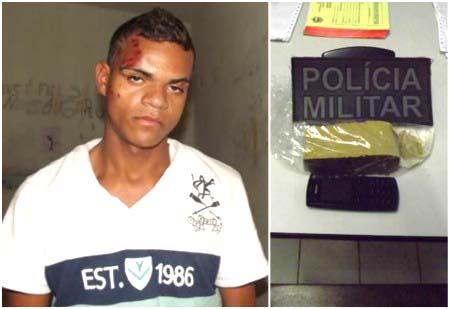 Jovem é pego com crack e maconha dentro de bar