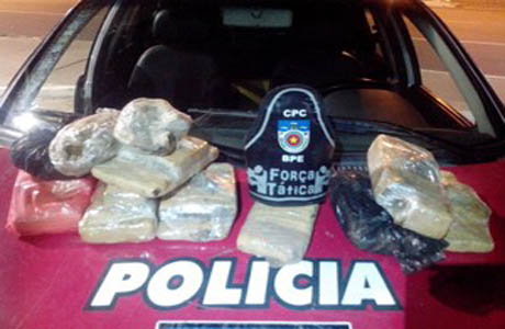 Homem é preso com 8 kg de maconha no Feitosa, em Maceió