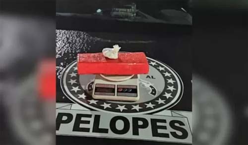 Suspeito é preso com mais de 800 gramas de maconha e alega ‘uso pessoal’