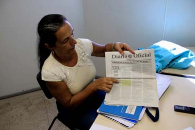 Palmarina acusa advogado de querer a metade dos seus precatórios
