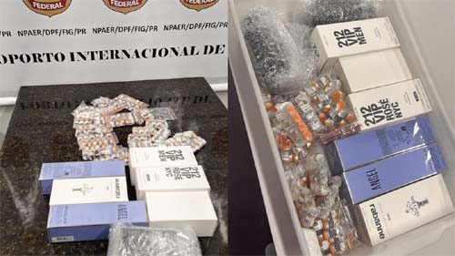 Homem é detido na fronteira de Foz do Iguaçu ao tentar embarcar com medicamentos clandestinos para Maceió