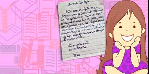 A história da pequena Mell e sua biblioteca no Sertão – um sonho que está mobilizando um País