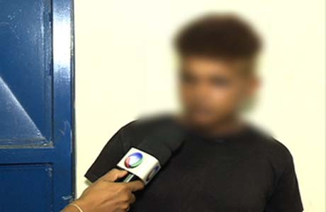 'Sou bandido; para mim é cadeia ou morte' diz adolescente detido