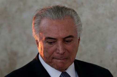 85% dos brasileiros consideram o governo Temer de regular a péssimo