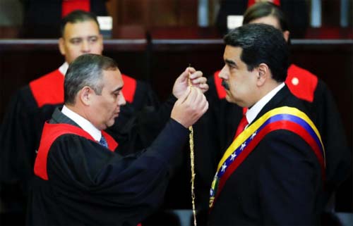 Estados Unidos oferecem cinco milhões de dólares pelo presidente do Tribunal Supremo da Venezuela