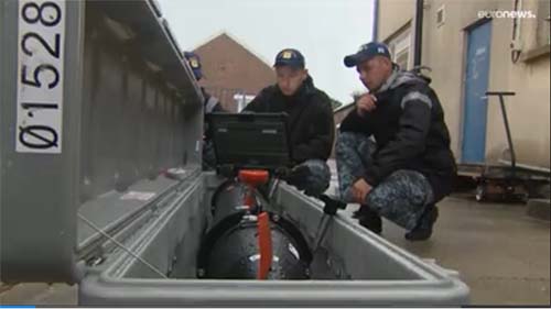 Reino Unido forma militares ucranianos para usar drones subaquáticos