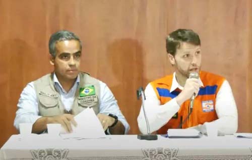 Governo Federal vai liberar verbas para ajudar desabrigados: “Dinheiro para essas ações não faltam”