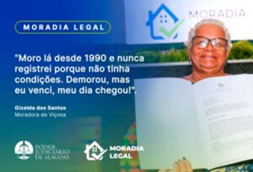 248 imóveis foram regularizados com o programa Moradia Legal