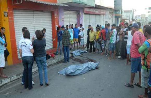 Moradores de rua são executatos a tiros no Centro de Arapiraca