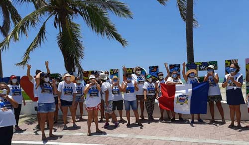 Moradores do Litoral Norte realizam primeira manifestação contra mineração na região