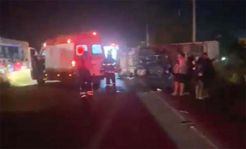 Motociclista morre e mais três ficam feridos em múltipla colisão no Bálsamo