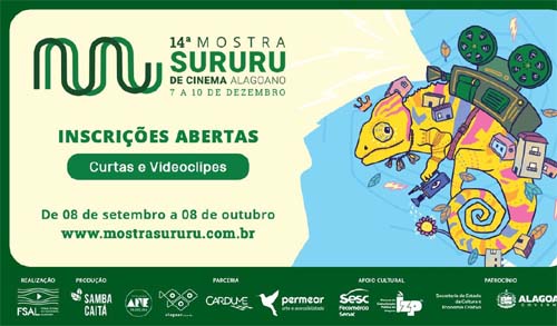 Mostra Sururu abre inscrições para curtas metragens e videoclips alagoanos