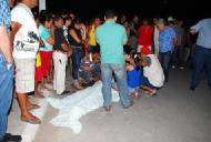 Motoqueiros executam ciclista a 20m de distância de igreja no Gama Lins