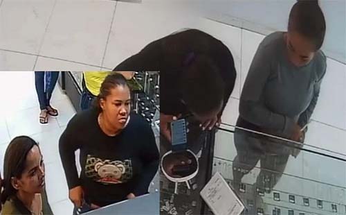 Trio de mulheres finge ser cliente de loja e furta joias do balcão