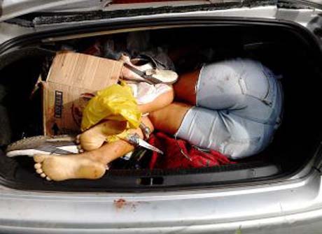 Mulher é encontrada morta em mala de carro com notas fiscais de mercadinho de União 