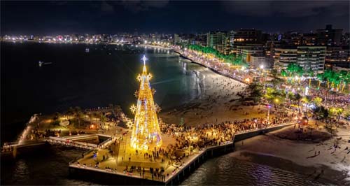 Maceió Ilumina suas Festividades Natalinas com Encanto Tropical