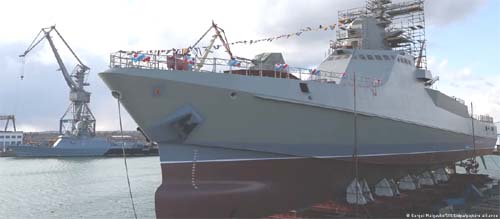 Ucrânia diz ter destruído navio militar russo no Mar Negro