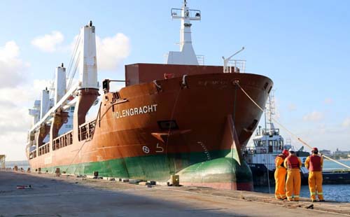 Mineração Vale Verde inicia transporte de minérios pelo porto de Maceió