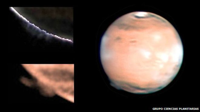 Névoa misteriosa em Marte intriga cientistas