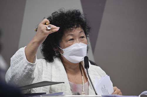 Nise Yamaguchi processa senadores da CPI e pede R$ 320 mil em danos morais
