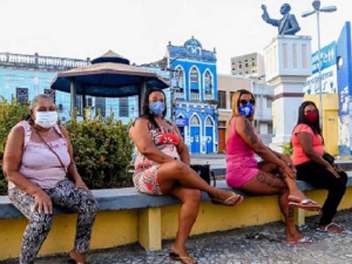Profissionais do sexo da Praça Montepio enfrentam pandemia para sobreviver