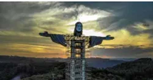 Brasil terá um novo Cristo gigante, mais alto que o do Rio