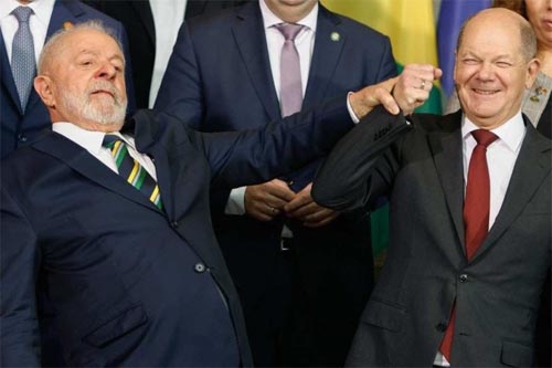 Lula recebe apoio da Alemanha para salvar acordo entre Mercosul e UE