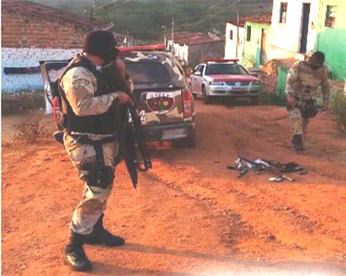 Criminoso morre em confronto com a polícia durante operação em Santana do Ipanema