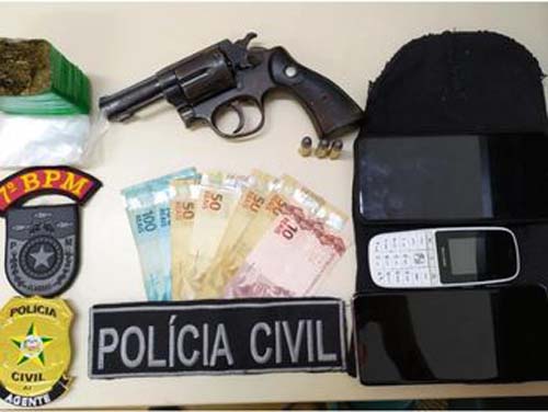 Operação no Sertão de Alagoas cumpre mandados de busca e apreensão, duas pessoas são presas em flagrante