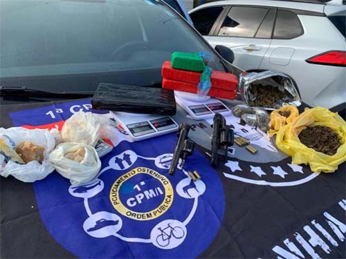 Operação em Alagoas: PM Confisca 28 Armas e 29 Kg de Drogas em Semana Intensa