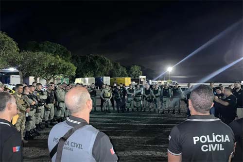 Operação cumpre 24 mandados contra organização criminosa especializada em tráfico de drogas