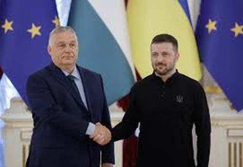 Zelenskyy diz que relação com a Hungria será “completamente diferente” após visita de Orbán a Kiev