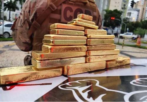 Mais de R$ 4,2 milhões em barras de ouro ilegal são apreendidos em GO