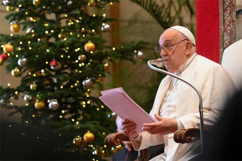 Papa expressa gratidão pelas conquistas de Roma na véspera do Ano Novo