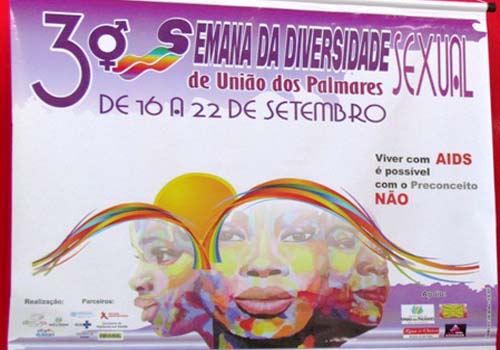 União dos Palmares realiza 3° Semana da Diversidade Sexual