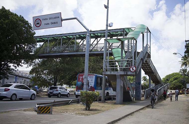 Passarela do Canaã será interditada para reforma nesta segunda-feira (20)