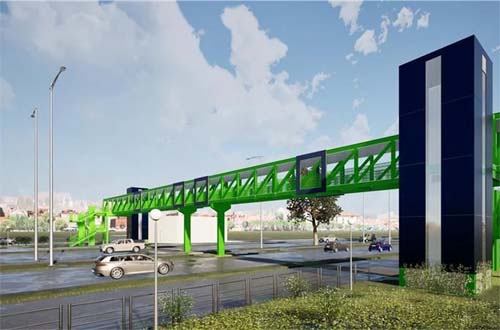 Início de Nova Fase na Montagem da Passarela no Canaã neste Sábado