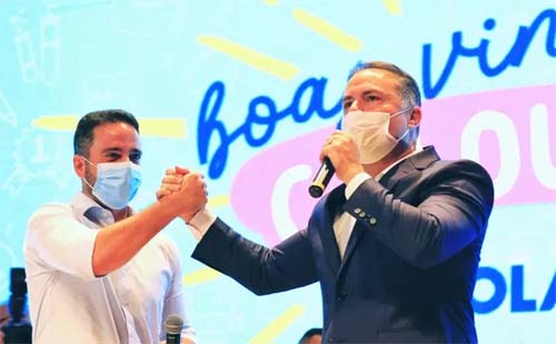 Agora é oficial: Renan Filho declara apoio a Paulo Dantas para o governo