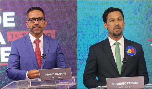 Paraná pesquisa registra empate tecnico entre Cunha e Dantas para o Governo de Alagoas