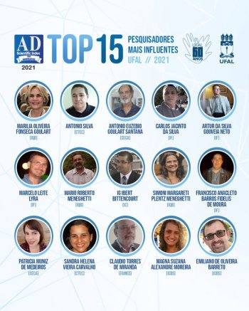 Pesquisadores da Ufal estão na lista dos mais influentes da América Latina
