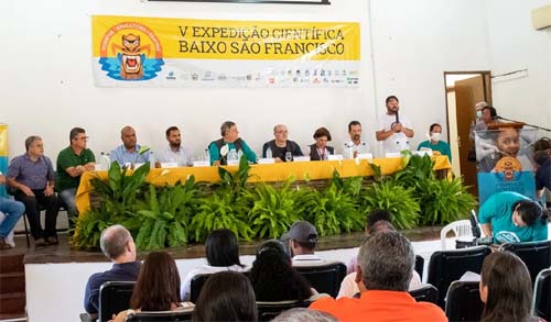 Piranhas (AL) recebe abertura da V Expedição Científica do Baixo São Francisco