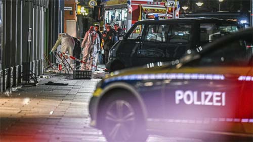 Polícia alemã mata homem que esfaqueou três pessoas numa festa do Euro 2024