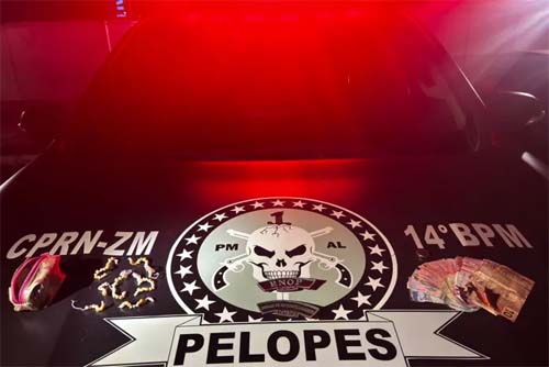 Jovem de 17 anos é detido por tráfico e recuperação de veículo roubado em Messias