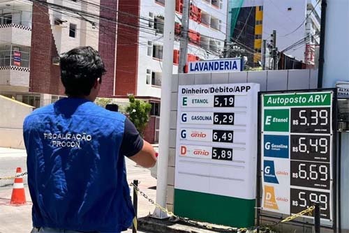 Operação do Procon em Alagoas Identifica Mais de 100 Postos com Aumentos de Preços Indevidos