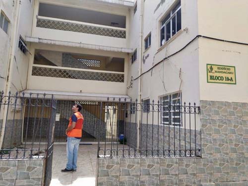 Defesa Civil recomenda isolamento de prédios no Pinheiro