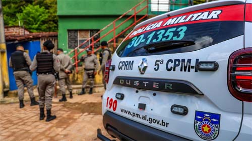 Homem é preso com munições de calibre .40 durante operação policial em Maceió